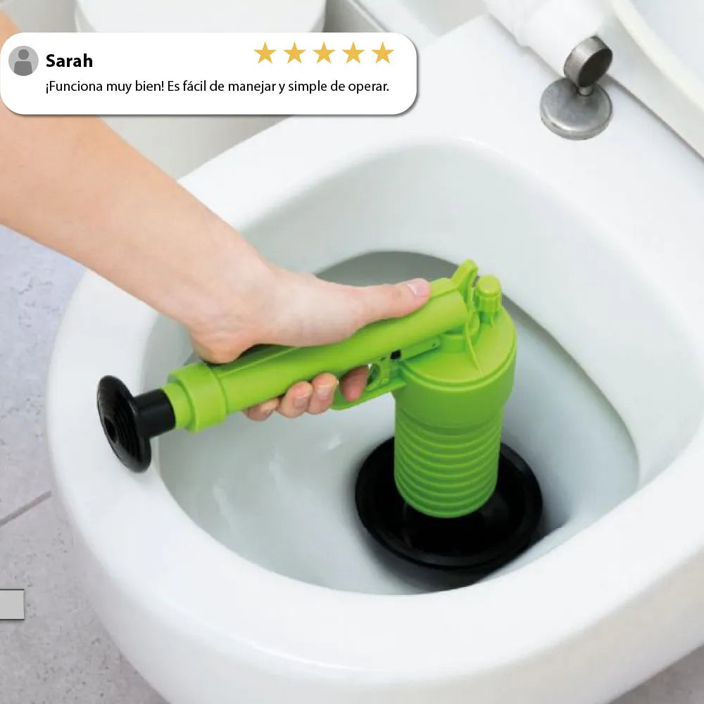 DRAIN JET (la pistola de aire comprimido para destapar cañerías)