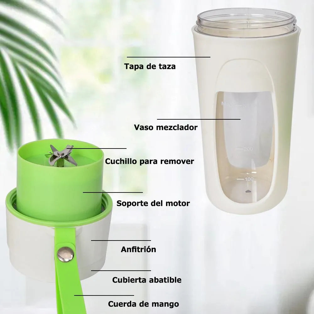 Mini Licuadora Portatil Recargable