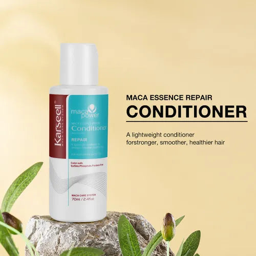 Kit Karseell – Reparación Capilar Profesional en Casa (Mascarilla 100ml + Shampoo 70ml + Acondicionador 70ml)