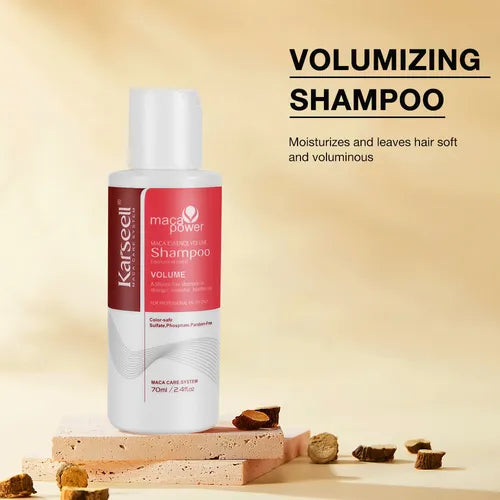 Kit Karseell – Reparación Capilar Profesional en Casa (Mascarilla 100ml + Shampoo 70ml + Acondicionador 70ml)