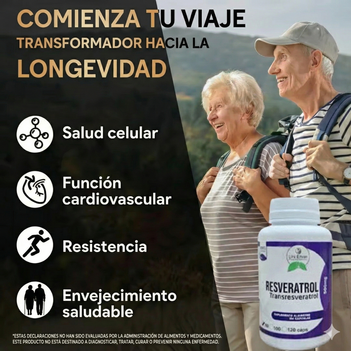 Resveratrol 60 Capsulas