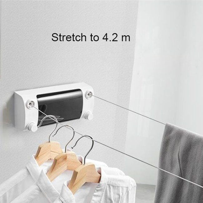 Tendedero Retráctil – Ahorra Espacio y Mantén tu Hogar Ordenado