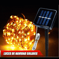 Luces Navideñas Solares Preimum